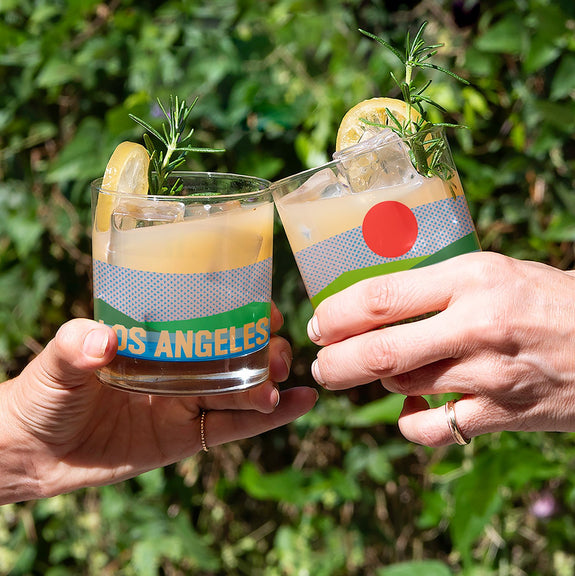 Los Angeles Rock Glass