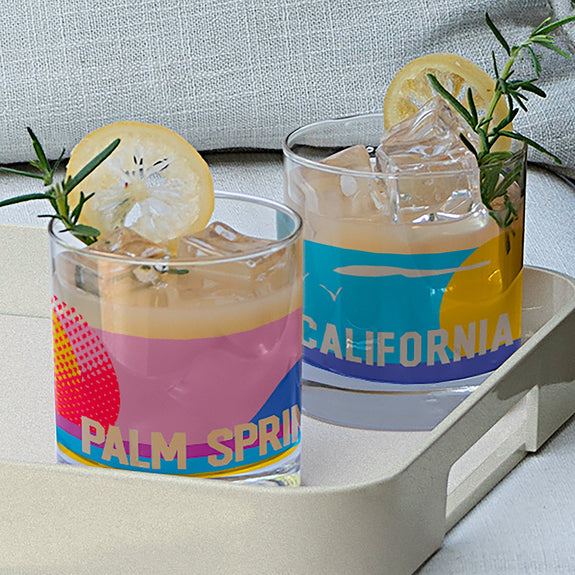 Palm Springs Rocks Glass