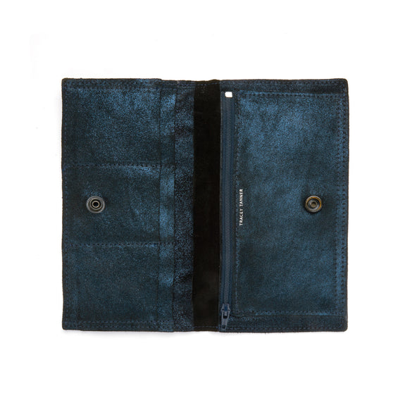 Sparkle Sarah Clutch Wallet - Midnight