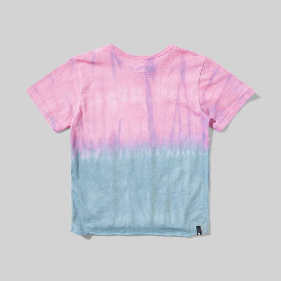 Splitz Tee - Magenta/Blue