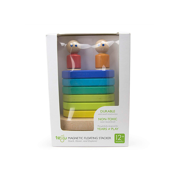 Magnetic Floating Stacker - Blue/Green