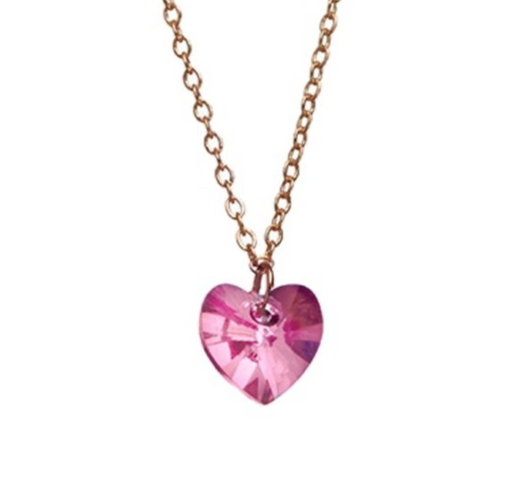 Swarovski Heart Necklace - Various