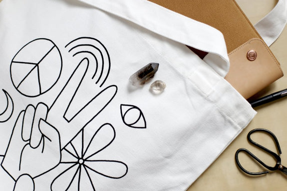 Tote Bag - Hippie Vibes
