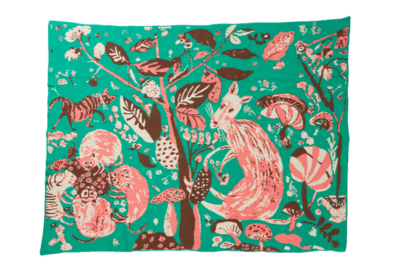 Large Blanket Mushroom Emerald