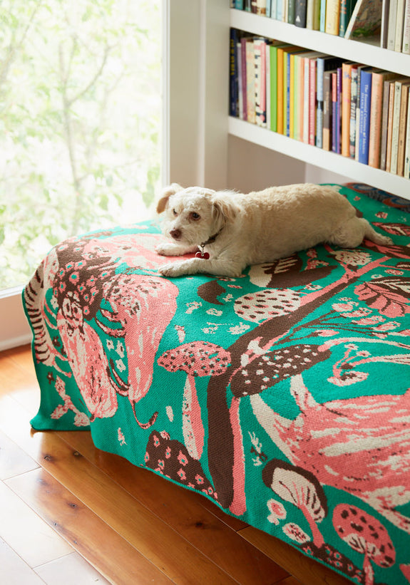 Large Blanket Mushroom Emerald