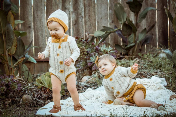 Sunflower Bodysuit - Mustard
