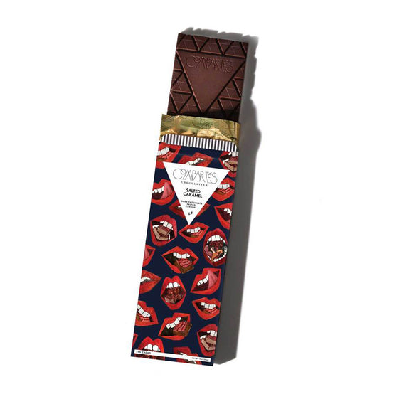 Salted Caramel Dark Chocolate Bar