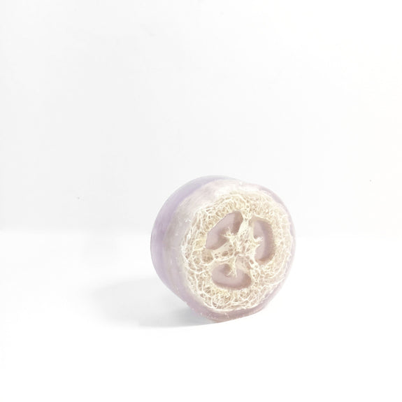 Lavender Rain Loofah Soap