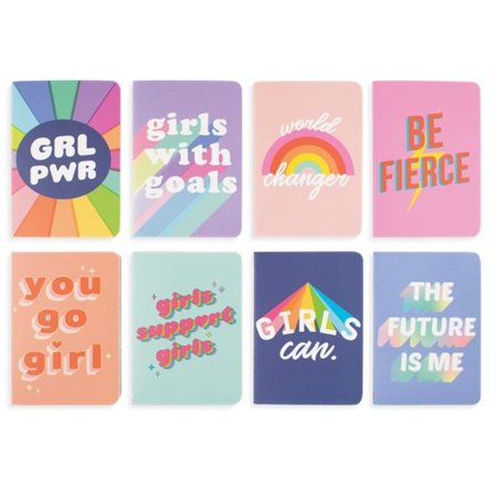 Grl Pwr Pocket Pal Journals - Set Of 8