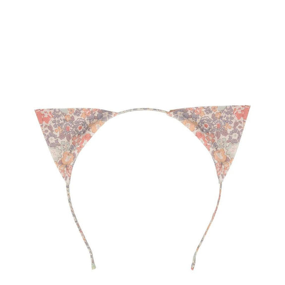 Floral Cat Ear Headband