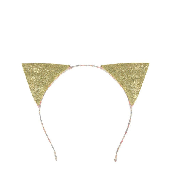 Floral Cat Ear Headband