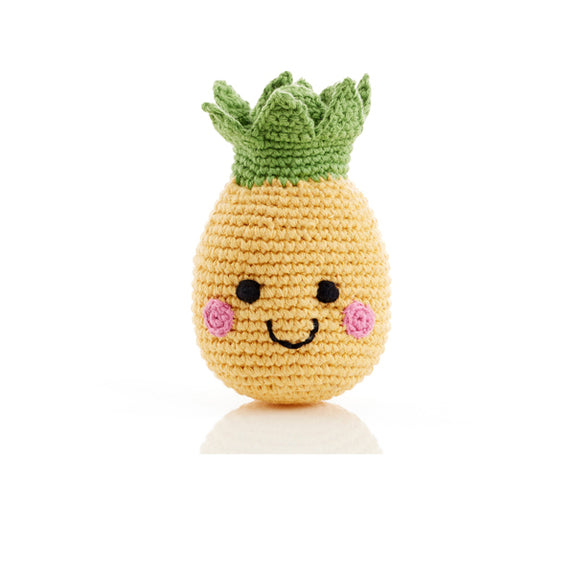 Happy Pineapple Rattle