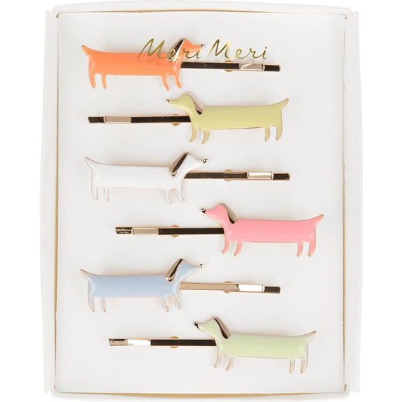 Sausage Dog Hair Slides