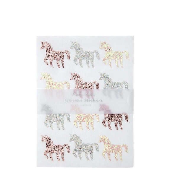Glitter Unicorn Sticker Sheets