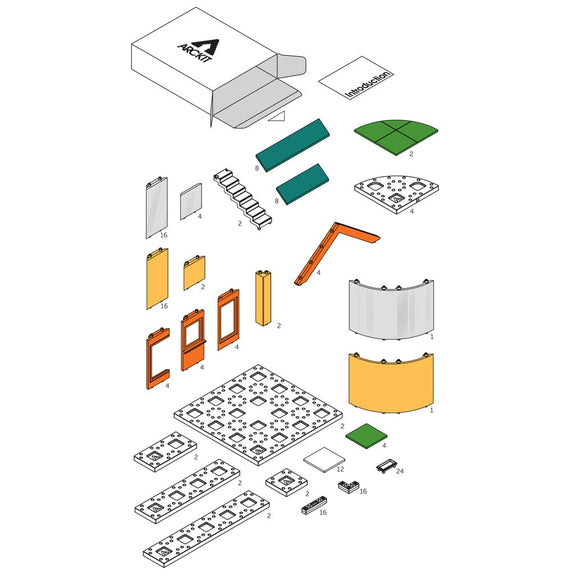 Go Colours 2.0 Architectural Model Kit
