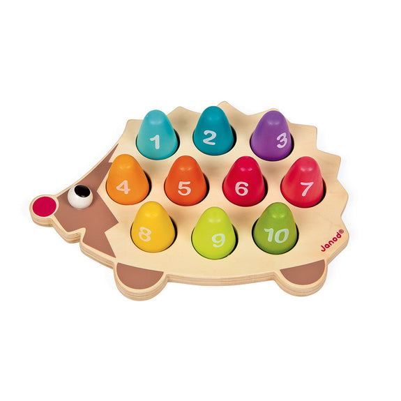 I Wood Learn-To-Count Hedgehog