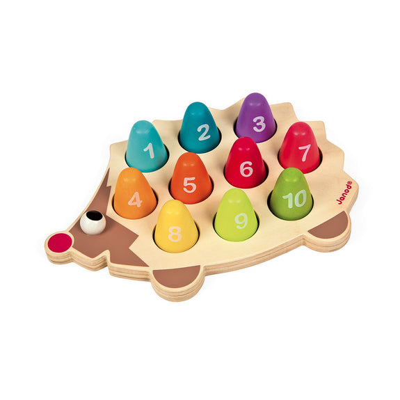 I Wood Learn-To-Count Hedgehog