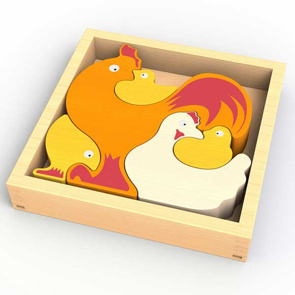 Chicken Family Puzzle