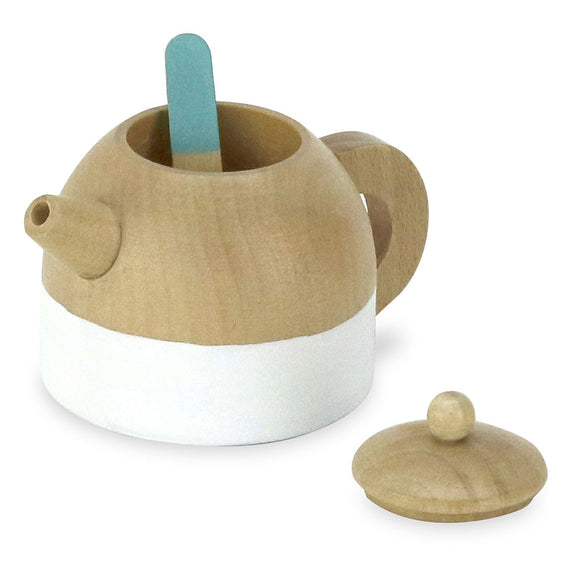 Wooden Tea Service Set