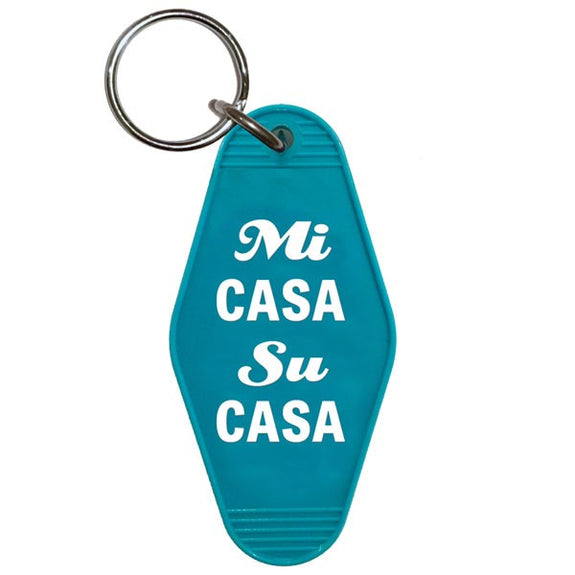 Key Tag Keychain - Mi Casa Su Casa