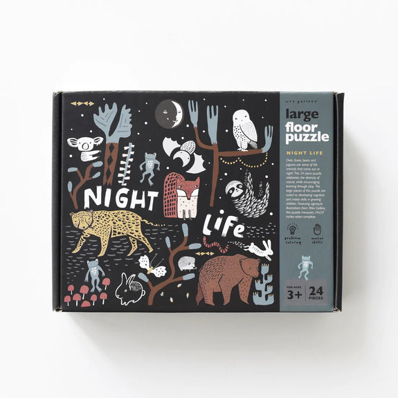 Large Floor Puzzle - Night Life