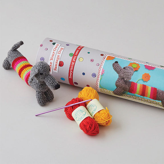 Sausage Dog Crochet Kit