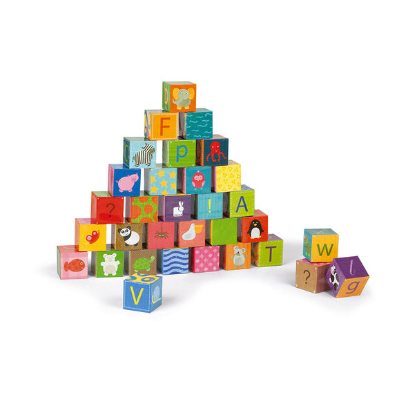 Kubkid Alphabet 32 Blocks