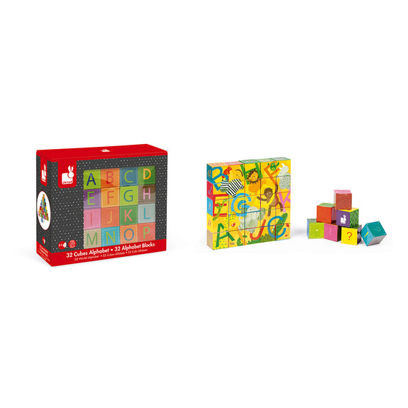 Kubkid Alphabet 32 Blocks