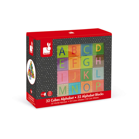 Kubkid Alphabet 32 Blocks