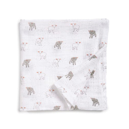 Muslin Swaddle - Lamb