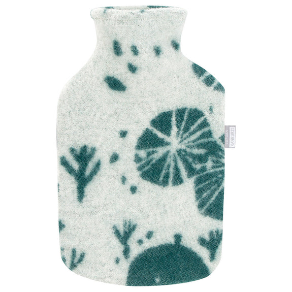 METSIKKO Hot Water Bottle (spruce green white)