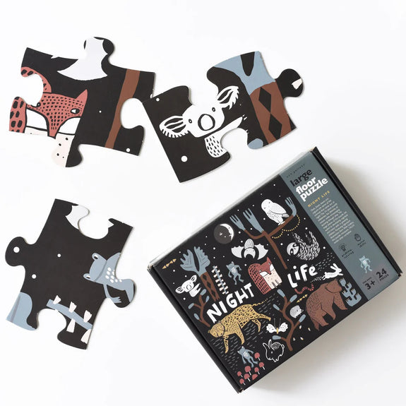 Large Floor Puzzle - Night Life