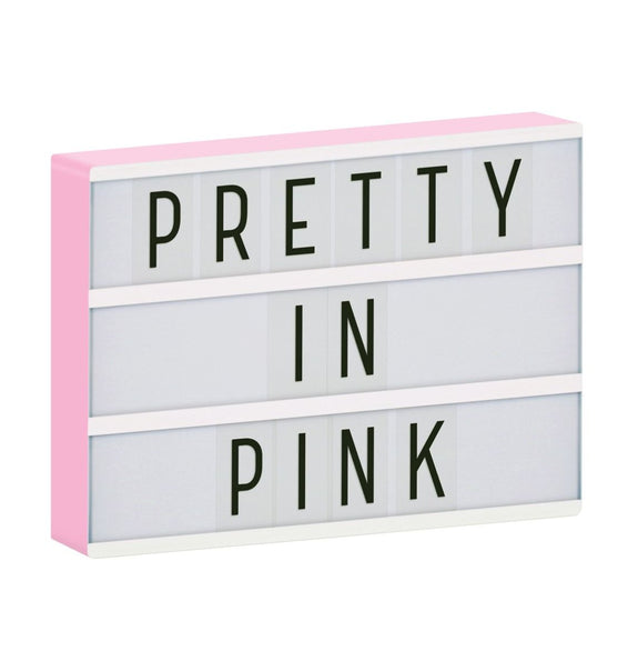 Lightbox A4 Pink