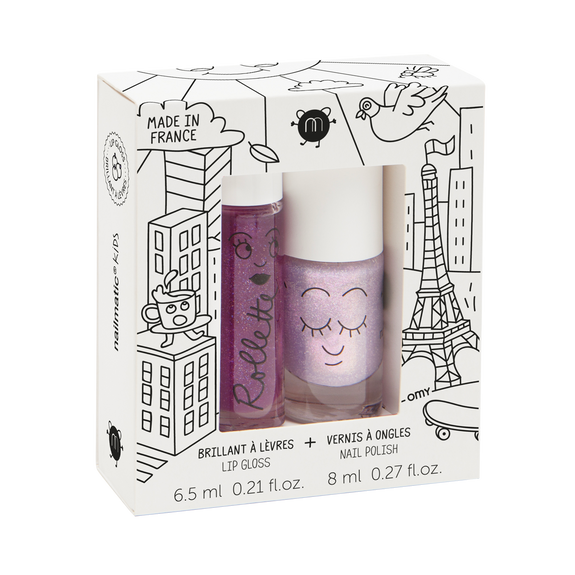 Lip Gloss & Nail Polish Set - Lovely City