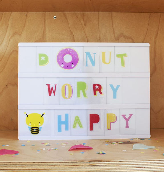 Lightbox Letter Set Kawaii