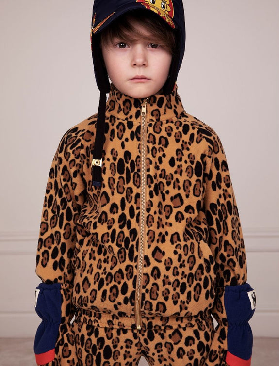 Leopard Fleece Jacket