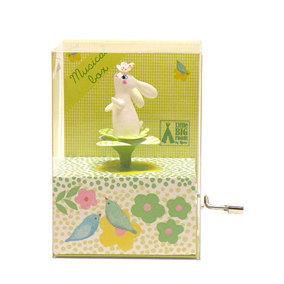 Hand-Crank Music Box Rabbit