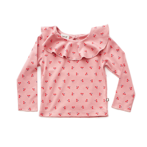 Ruffle Collar Tee