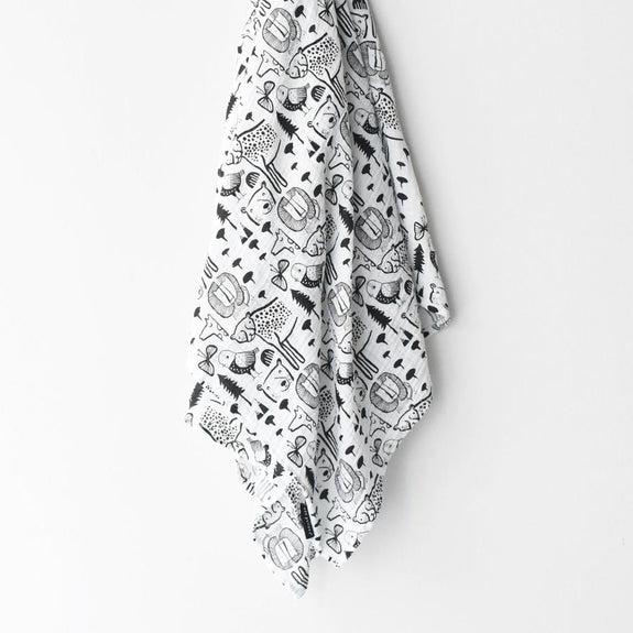 Organic Muslin Swaddle - Wild