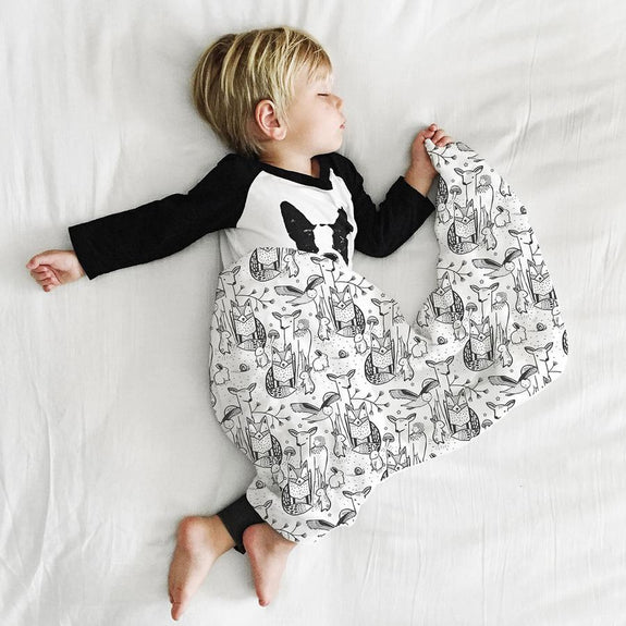 Organic Muslin Swaddle - Forest