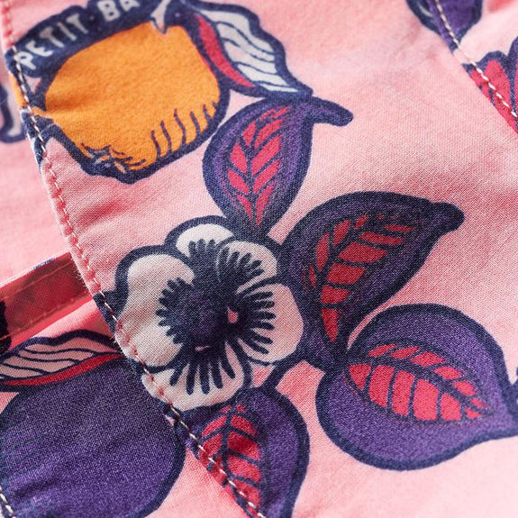 Floral Sun Hat - Pink Multi