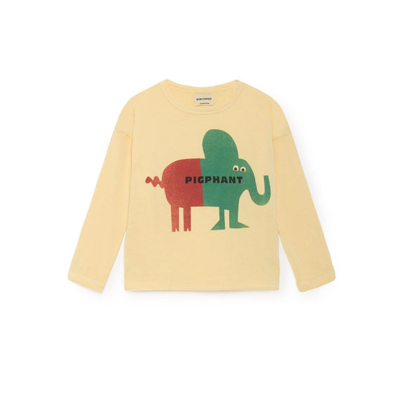 Pigphant Round Neck T-Shirt