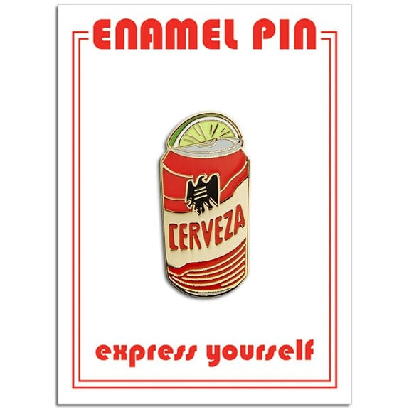 Tecate Lime Enamel Pin