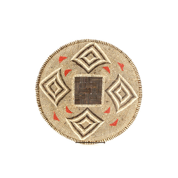Medium Batonga Plateau Winnowing Basket from Zambia