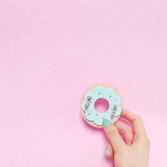 Donut Pom Maker - Blue Frost