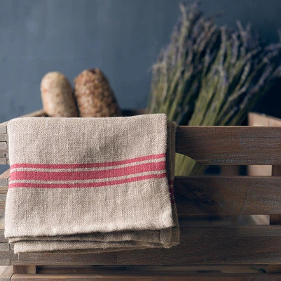 Monogramme Napkin - Red