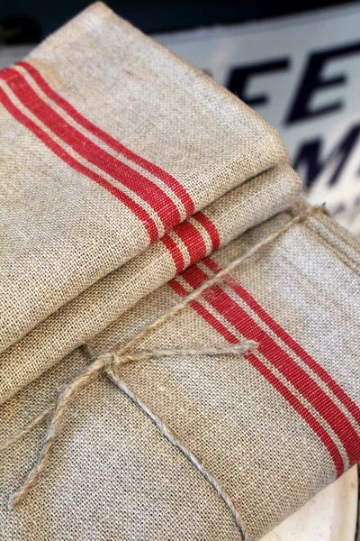 Monogramme Napkin - Red