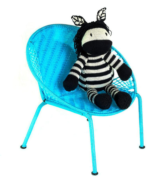 Petit Peekaboo Chair - Blue
