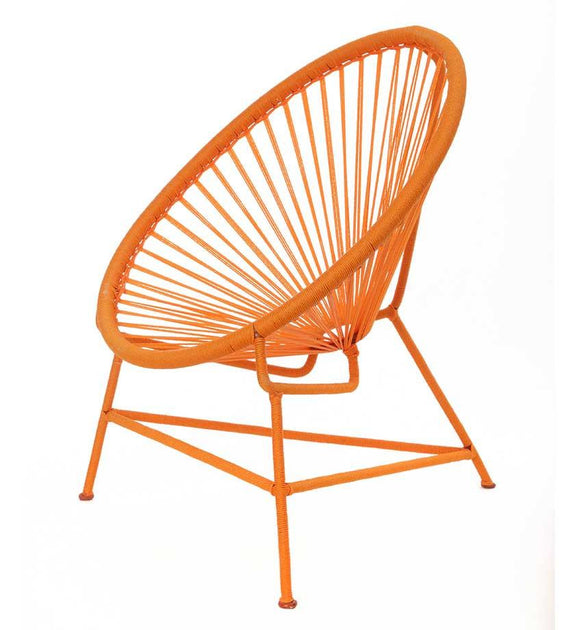 Senegal Nest Egg Child's Chair - Orange