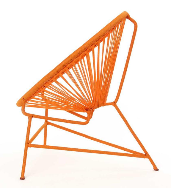 Senegal Nest Egg Child's Chair - Orange
